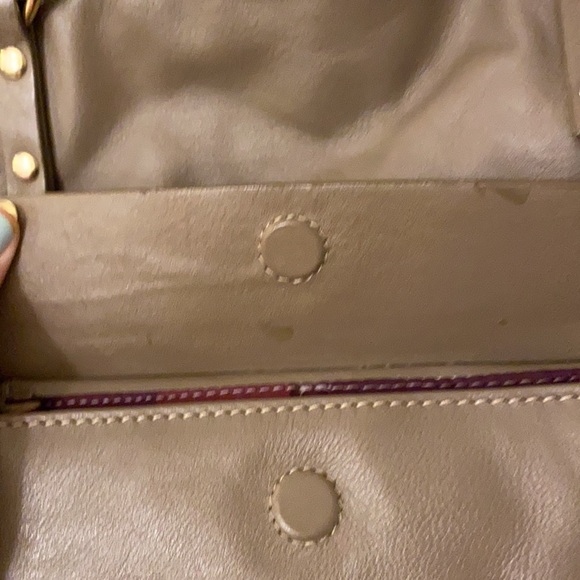 Kooba Taupe Leather Tote - Picture 3 of 6